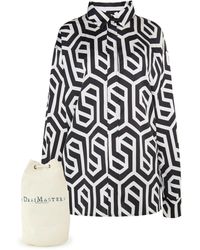 Dreimaster - Hemdbluse + Shopping Bag - Lyst