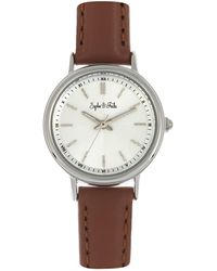Sophie & Freda - Berlin Leather-Band Watch - Lyst