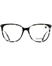 Calvin Klein - Cats Eye Aqua Tortoise Ck22500 - Lyst