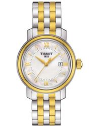 Tissot - Bridgeport Lady Watch T0970102211800 Stainless Steel (Archived) - Lyst