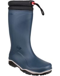 Dunlop - Blizzard Warm Fleece Tie Top Wellington Wellie Boots - Lyst