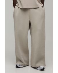 BoohooMAN - Extreme Wide Leg Essential Jogger - Lyst
