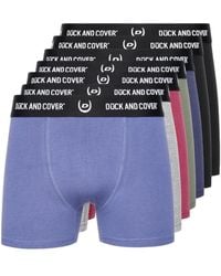 Duck and Cover - Anvilli Boxer Shorts (Pack Of 7) (Multicoloured) - Lyst