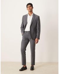 ASOS - Washable Slim Suit Trousers With Lightweight Worsted Wool - Lyst