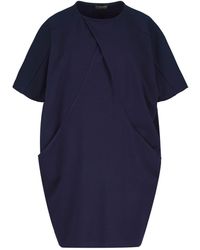 Conquista - Batwing Style Dress With Pockets - Lyst