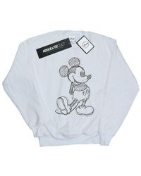 Disney - Mickey Mouse Sketch Kick Sweatshirt () - Lyst