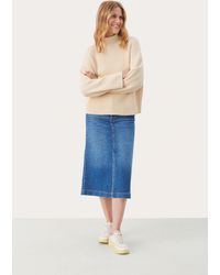 Part Two - Pullover Relaxed Fit Cream - Lyst