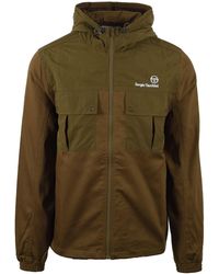 Sergio Tacchini - Calisti Hooded Jacket Dark - Lyst