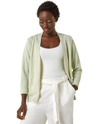 Roman - Shimmer Detail Shrug Cardigan - Lyst
