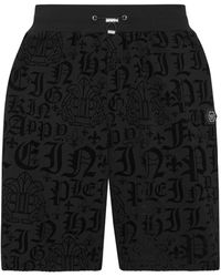 Philipp Plein - Sportieve Shorts Gothic Plein - Lyst