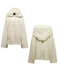 PUMA - X Rihanna Fenty Fleece Off Shoulder Hooded Sweatshirt 574692 01 A50E - Lyst