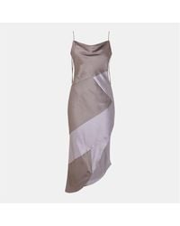 Amy Lynn - Amylynn San Cowl Neck Maxi Slip Dress - Lyst