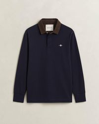GANT - Cord Collar Rugger - Lyst