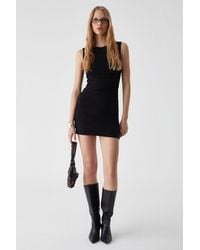 Grimelange - Slim Fit Shirred Mini Dress - Lyst