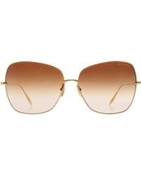 Dita Eyewear - Cat Eye Dark To Clear Gradient Zazoe Metal - Lyst