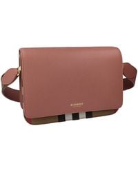 Burberry - Mackford Note Bag Dark Rosewood - Lyst