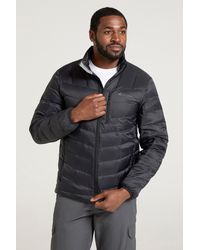 Mountain Warehouse - 'Trail' Extreme Down Jacket Water Resistant Full Zip Puffer Winter Coat Polyamide - Lyst