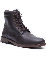 Hush Puppies - Irwin Leather Ankle Boots - Lyst