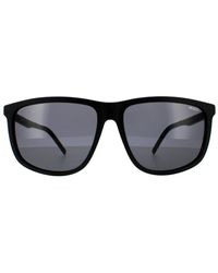 BOSS - Hugo Boss By Rectangle Matte Sunglasses - Lyst
