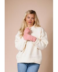 SVNX - Touch Screen Cable Knit Gloves - Lyst