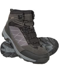 Mountain Warehouse - 'Rapid' Waterproof Boots With High Traction Outsole Hiking Walking Shoes Leather - Lyst