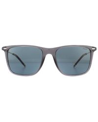 Polo Ralph Lauren - Rectangle Transparent Shiny Sunglasses - Lyst