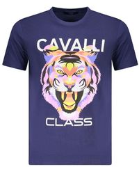 Roberto Cavalli - Tijger Graphic T-Shirt - Lyst