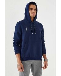 TOMMY LIFE - Printed Hooded Sweatshirt - Lyst