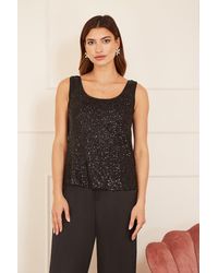 Yumi' - Sequin Vest - Lyst