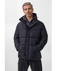 French Connection - Fleece Lined Puffer Jacket - Lyst