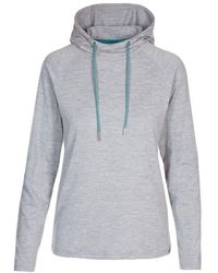 Trespass - Ladies Hattie Active Hoodie (Platinum Marl) - Lyst