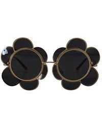 Dolce & Gabbana - Special Edition Flower Form Sunglasses - Lyst