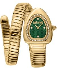 Just Cavalli - Snake 316L Stainless Steel Watch - Lyst