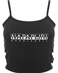 Napapijri - Box Cami Crop Top - Lyst