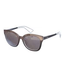 Dior - Ama1F Butterfly-Shaped Metal Sunglasses - Lyst