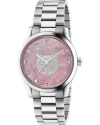 Gucci - Ya1264166 G-Timeless Mother Of Pearl Dial Watch - Lyst