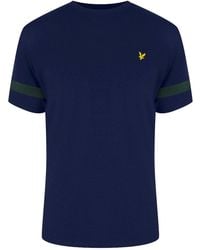Lyle & Scott - Tipped T-Shirt Cotton - Lyst