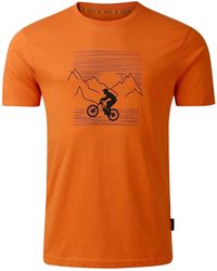Dare 2b - Movement Iii Mountain Bike T-Shirt (Burnt) Cotton - Lyst