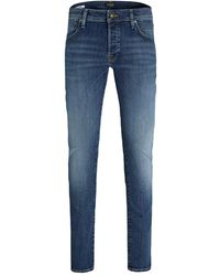 Jack & Jones - Jack And Jones Glenn Fox Jeans (Blauwe Denim) - Lyst