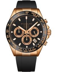 Stuhrling - Aquamaster 42Mm 4050 Chronograph Watch - Lyst