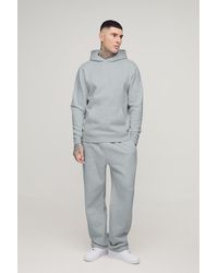 BoohooMAN - Tall Over The Head Regular Fit Basic Hoodie - Lyst