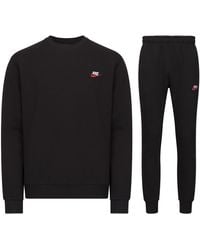 Nike - Sportswear Club Fleece Crew Neck Tracksuit Cotton - Lyst