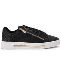 Carvela Kurt Geiger - Daniella Zip Weave Sneakers - Lyst
