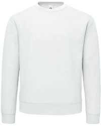 Fruit Of The Loom - Supercotton Plain Sweatshirt - Lyst