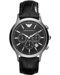 Emporio Armani - Horloge Ar2447 Stainless Steel (Archived) - Lyst