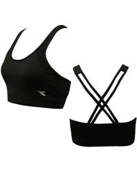 Diadora - Supportive Sports Bra Textile - Lyst