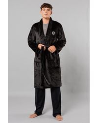 Tokyo Laundry - Plush Shawl Collar Dressing Gown - Lyst