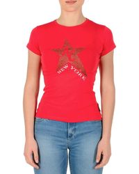 Andrew Charles by Andy Hilfiger - T-Shirt Ts501 03 1002 Tarana S8 Cotton - Lyst