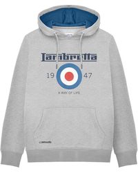 Lambretta - Aw24 Target Hoodie Marl) - Lyst