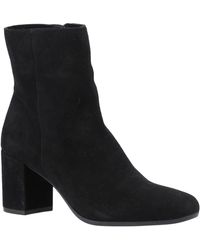 Hush Puppies - Octavia Suede Heeled Ankle Boots - Lyst